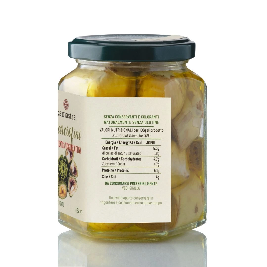 Carciofini sott'olio 270 gr. - immagine 2