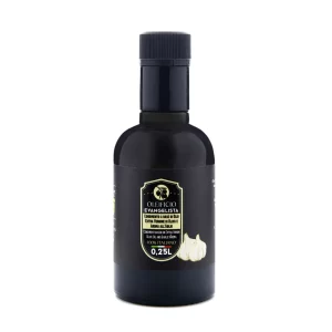 Olio extravergine di oliva aromatizzato all’aglio 250 ml