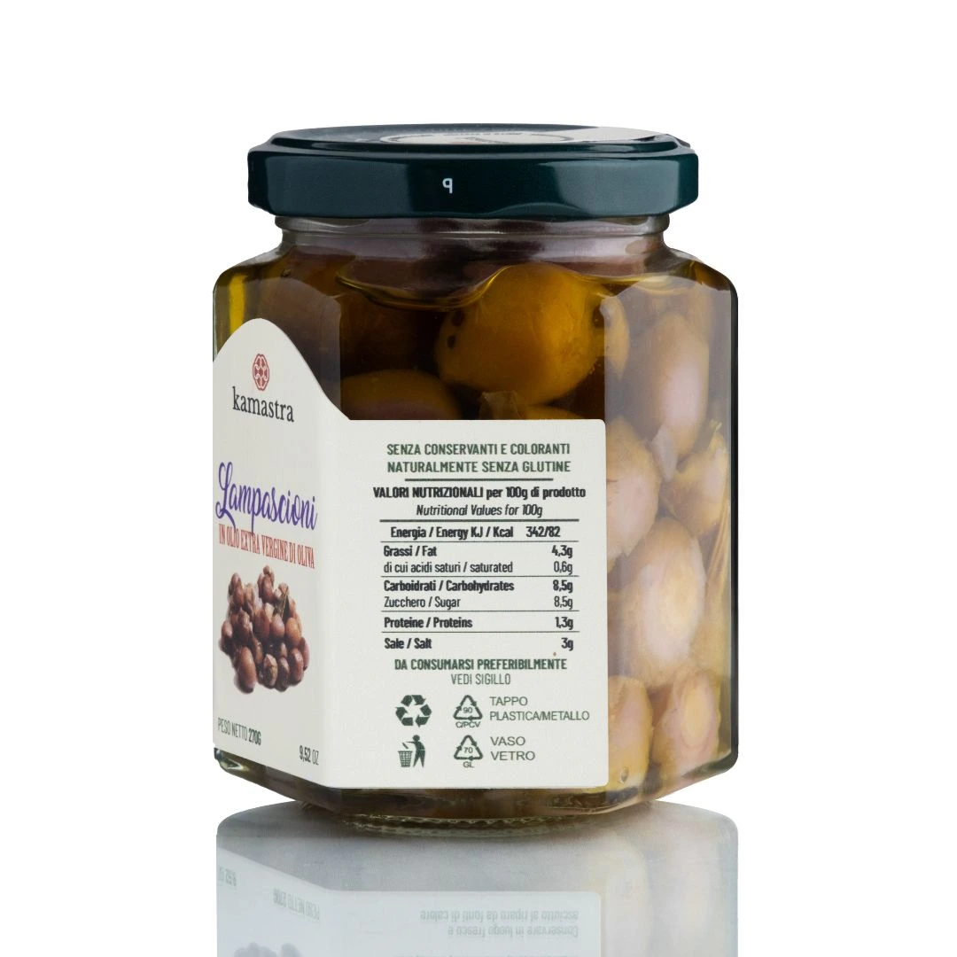 Lampascioni sott'olio 270 gr. - immagine 3